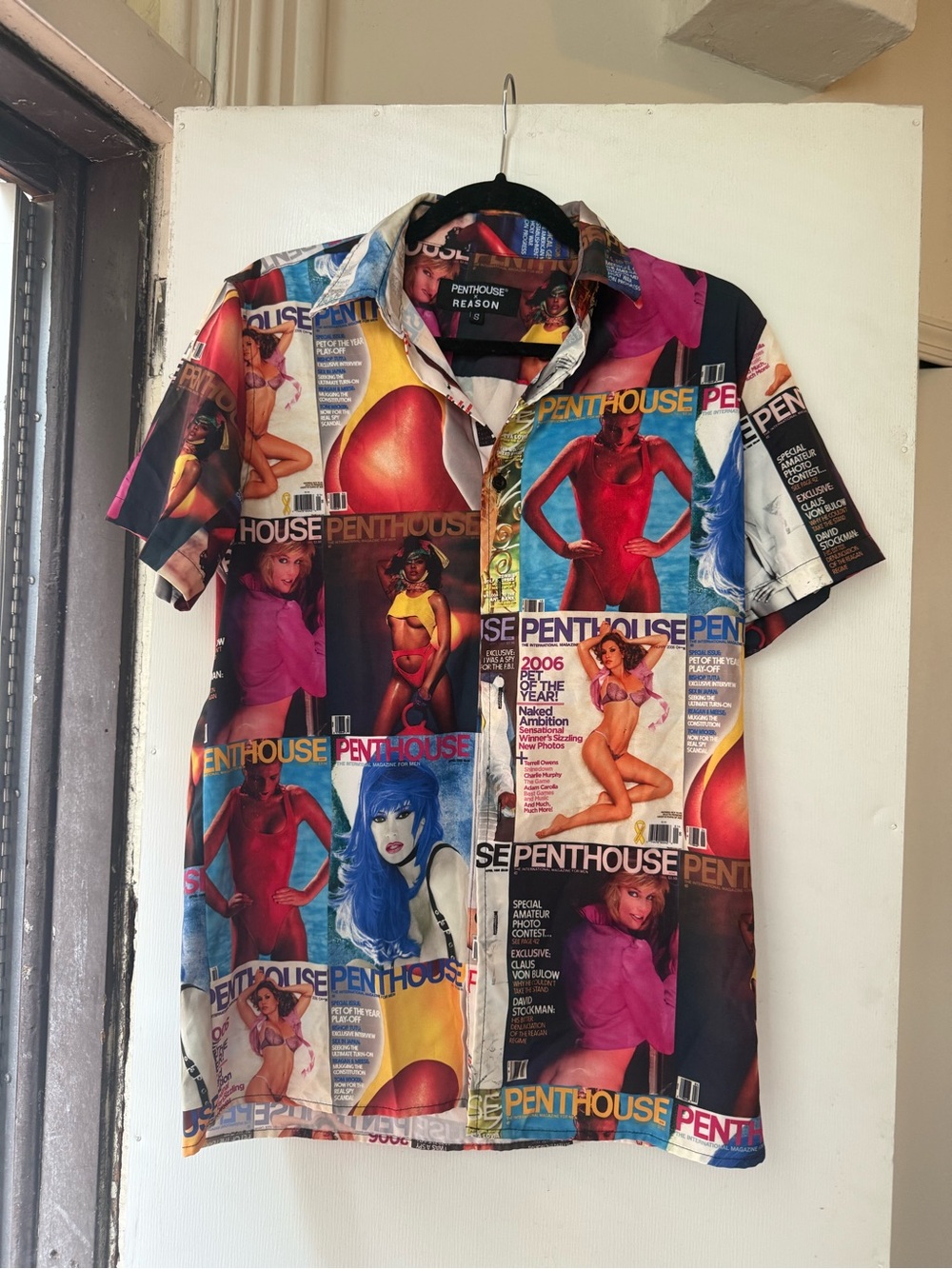 Y2K Penthouse button down shirt